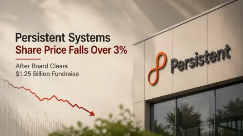 persistent systems share price 1 25 billion fundraise Persistent Systems Shares In Focus As Board Approves $1.25 Billion Fundraise