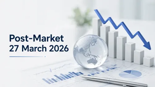Post-Market, 27 March 2026: Sensex Drops 1,690 Points, Nifty Slips Below 22,800