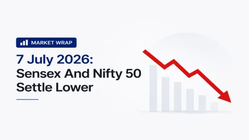 Market Wrap, 7 July 2026: Sensex And Nifty 50 Settle Lower After Giving Up Early Gains