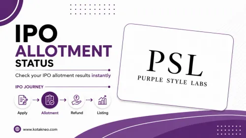 Purple Style Labs IPO Allotment Status: Check Online on Registrar & NSE,BSE