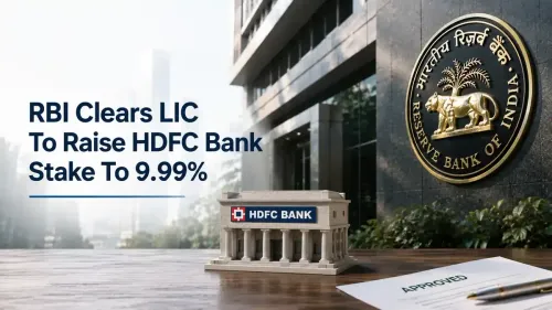 RBI Allows LIC To Raise HDFC Bank Stake To 9.99%