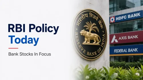 RBI Monetary Policy: Bank Stocks Slip Ahead Of MPC Decision As Investors Await Rate Outlook