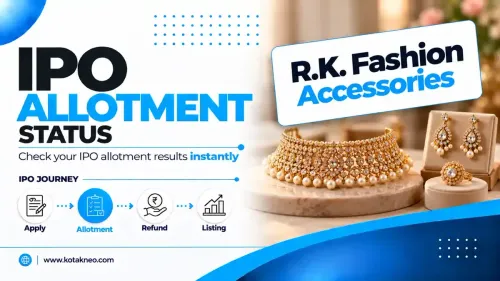 R.K. Fashion Accessories IPO Allotment Status: Check Online on Cameo Corporate Services & NSE SME