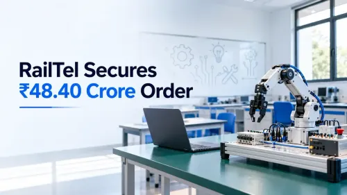 RailTel Share Price Rises Nearly 2% After Company Secures ₹48.40 Crore Work Order From Odisha Education Authority