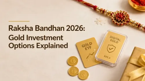 raksha bandhan 2026 gold investment options Raksha Bandhan 2026: Gold investment options beyond jewellery and coins explained