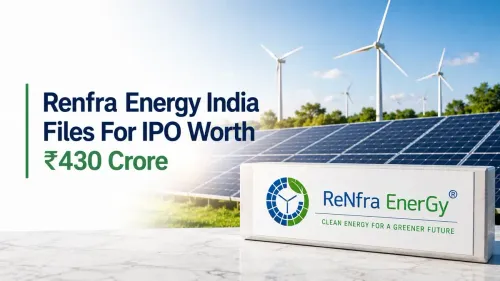Renfra Energy India Files IPO Papers With SEBI; Fresh Issue Worth ₹430 Crore