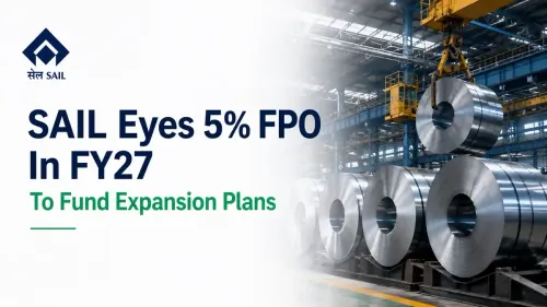 steel authority of india sail 5 percent fpo fy27 SAIL Seeks 5% FPO In FY27