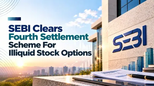 SEBI Clears Fourth Round Of Settlement For Illiquid Stock Options Cases, Sets Settlement Amount