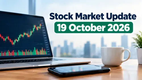Stock Market Update 19 October 2026: Sensex, Nifty 50 Recovered Early Losses To Trade Flat In Early Trading