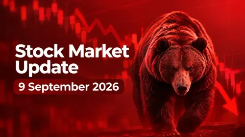 Stock Market Update 9 September 2026: Sensex Slumps Over 500 Pts; Nifty 50 Below 23,500
