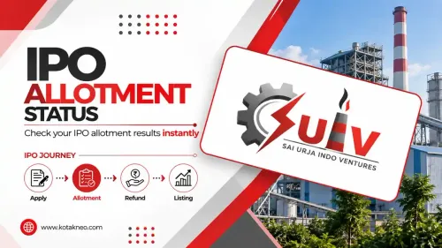 Sai Urja Indo Ventures IPO Allotment Status: Check Online on Maashitla Securities & BSE SME