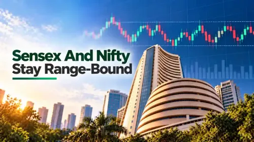 Market Midday, 14 October 2026: Sensex And Nifty 50 Trade In A Narrow Range Amid Rising Crude Oil Prices