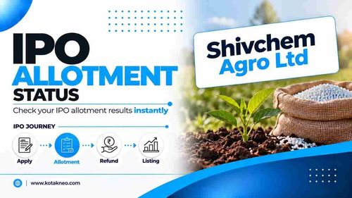 Shivchem Agro IPO Allotment Status: Check Online on Maashitla Securities & BSE SME