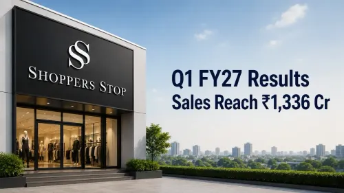 Shoppers Stop Q1 FY27 Results: Sales Surgec 6% To ₹1,336 Crore