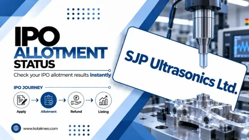 SJP Ultrasonics IPO Allotment Status Online Check on Maashitla Securities & BSE SME Platform for all Investors