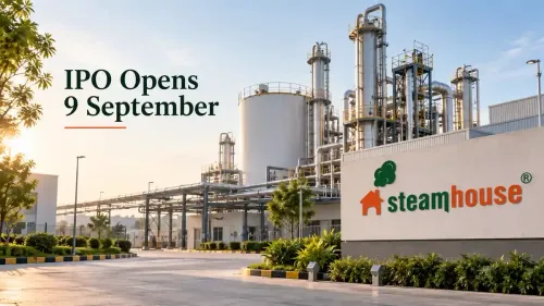 Steamhouse India IPO 2026 Price Band Dates Details Steamhouse India IPO Opens On 9 September; Price Band Set At ₹77–₹81