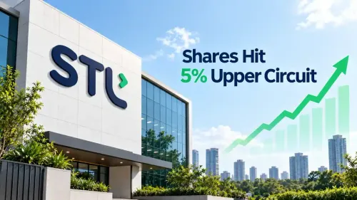 Sterlite Technologies Shares Hit 5% Upper Circuit After ₹3,000-Crore Capex Approval  