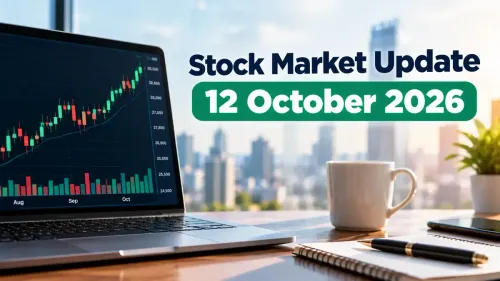 Stock Market Update 12 October 2026: Sensex, Nifty 50 Erase Early Gains To Trade Lower During Morning Session