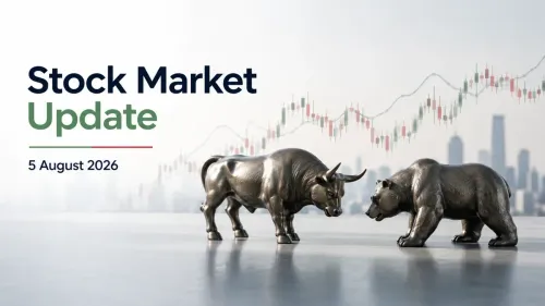 Stock Market Update 5 August 2026: Sensex Climbs Over 450 Pts; Nifty 50 Above 24,650