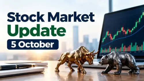 Stock Market Update 5 October 2026: Sensex Gains Over 350 Pts, Nifty 50 Above 22,500 In Early Trade