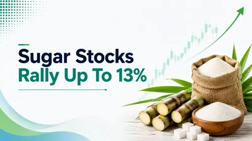 Sugar Stocks Rally Up To 13% As Prices Stay Firm; Balrampur Chini, Dwarikesh Among Top Gaineers