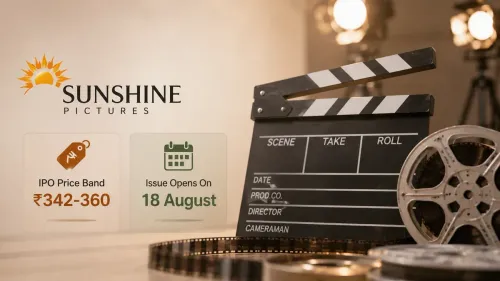 sunshine pictures ipo price band date details Sunshine Pictures IPO Price Band Set At ₹342-360; Issue Opens On 18 August