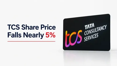 tcs share price falls nearly 5% stock hits days low after chandrasekaran reappointment decision TCS Share Price Falls Nearly 5%: Stock Hits Day’s Low After Chandrasekaran Reappointment Decision