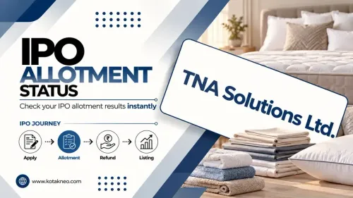 TNA Solutions IPO Allotment Status: Check Online on Maashitla Securities & BSE SME