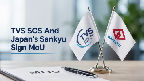 tvs supply chain solutions sankyu japan mou equity stake 2026 TVS SCS And Japan's Sankyu Sign MoU