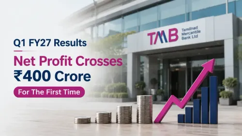 Tamilnad Mercantile Bank Q1 FY27 Results: Net Profit Crosses ₹400 Crore For The First Time