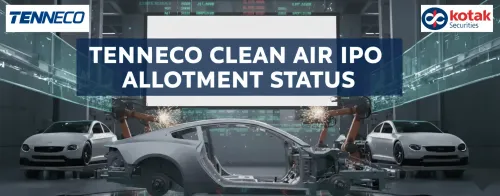 Tenneco Clean Air India IPO Allotment Status: Here’s How to Check Allotment Online