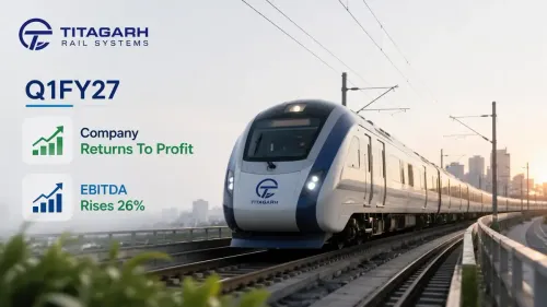 Titagarh Rail Systems Q1 FY 2026-27: Profit Turns Positive, EBITDA Rises 26%