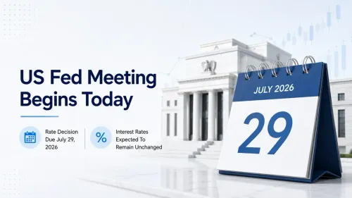 US Fed Meeting Begins Today: Rate Decision Due July 29; Interest Rates Expected To Remain Unchanged