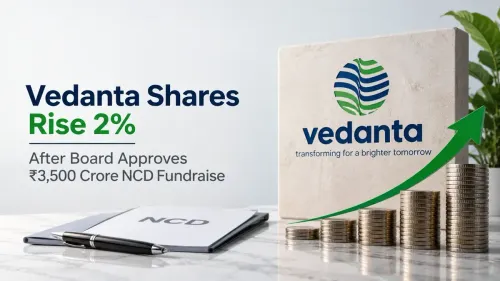 vedanta shares rise as board approves 3500 crore ncd fundraise Vedanta Shares Rise 2% After Board Approves ₹3,500 Crore NCD Fundraise