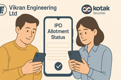 Vikran Engineering IPO Allotment Status: Step-by-Step Guide to Check Online