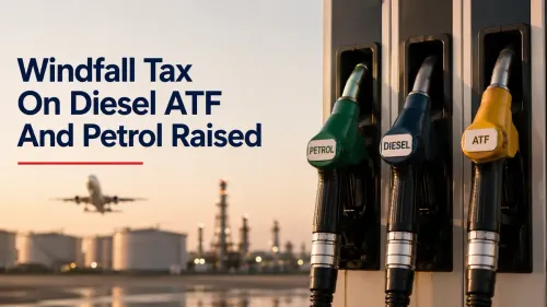 Government Raises Windfall Tax On Petrol, Diesel And ATF Exports