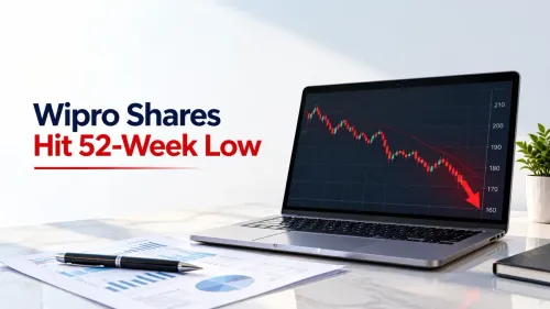 Wipro Share Price Today: Stock Hits New 52-Week Low