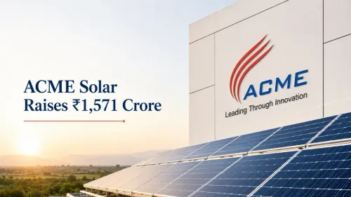 ACME Solar Raises ₹1,571 Crore