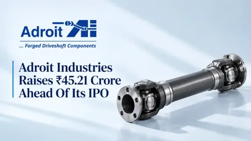 Adroit Industries IPO Gets Anchor Support As Six Investors Commit ₹45.21 Crore 