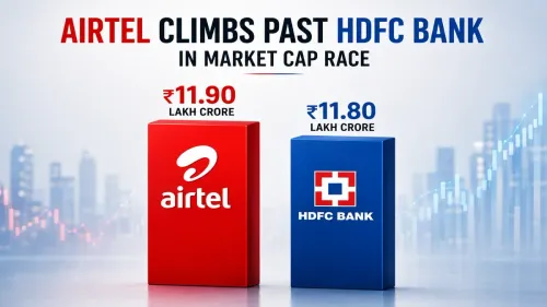 bharti-airtel-overtakes-hdfc-bank-second-most-valued-company-market