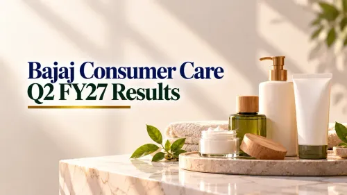 Bajaj Consumer Care Q2 FY27 Results: Net Sales Rise 27.3% To ₹332.7 Crore As Profit Jumps 66% Year-On-Year