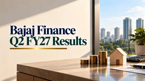 bajaj finance share price and q2 fy 27 results Bajaj Finance Q2 FY27 Results: Consolidated Profit Rises 29% To ₹6,367 Crore As Assets Under Management Grow 26%
