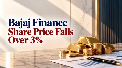 why is bajaj finance share price falling today Bajaj Finance Share Price Falls Over 3% As Gold Loan Stress