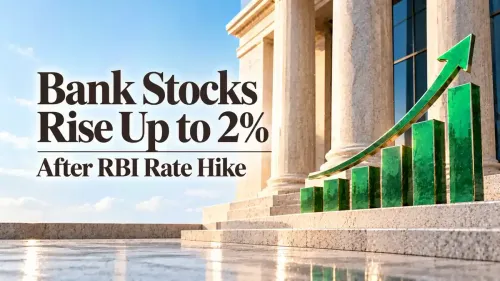 Bank Stocks Rise After RBI Rate Hike; Kotak Mahindra Bank, PNB, Union Bank Gain Up To 2%