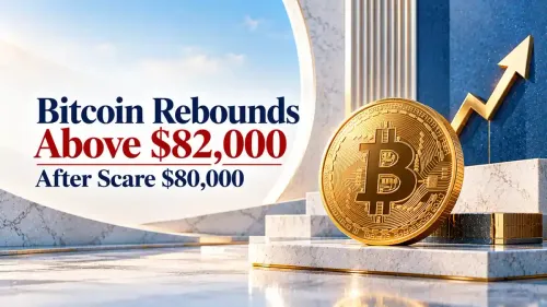 Bitcoin Bounces Back Above $82,000 After $80,000 Scare