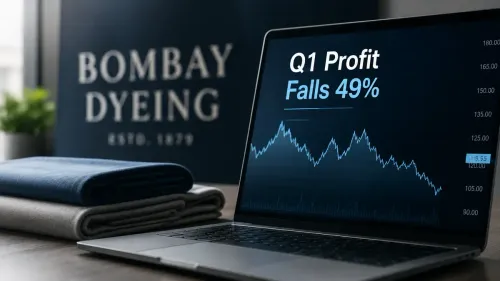 bombay dyeing q1 profit falls 49 revenue rises 9 percent Bombay Dyeing Q1 FY 2026-27: Profit Fell 48.7% Despite 8.7% Revenue Growth