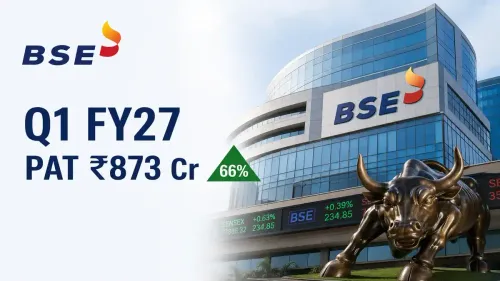 BSE Q1 FY 2026-27 Results: Net Profit Jumps 66% To ₹873 Crore