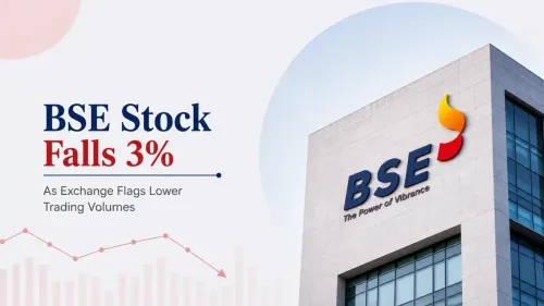 BSE Stock Falls 3% As Exchange Flags Lower Trading Volumes After Closing Auction Session 