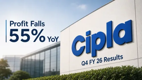 Cipla Q4 FY 26 Profit Falls 55% To ₹555 Crore, Revenue Dips 3%