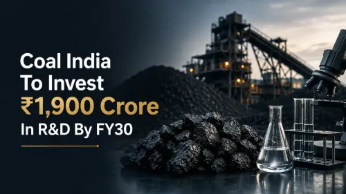 Coal India To Invest ₹1,900 Crore In R&D By FY30